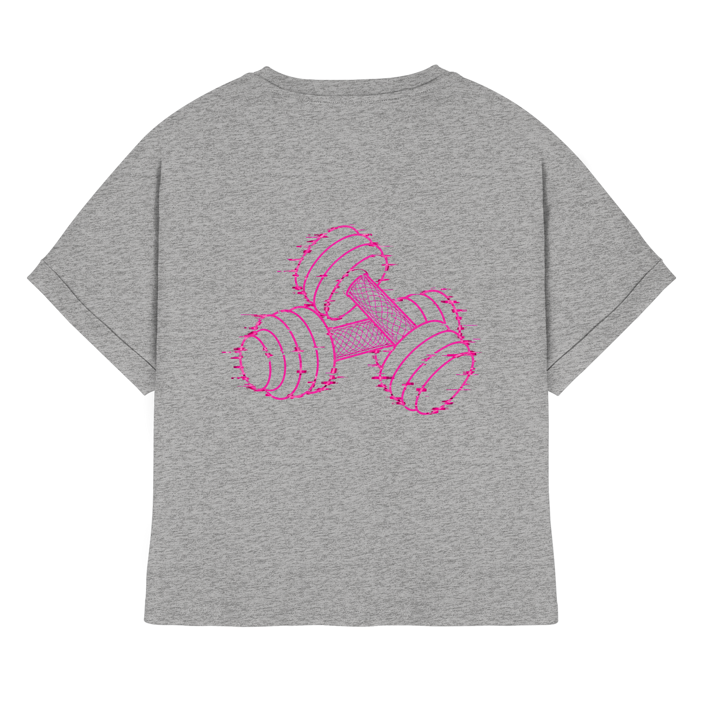 Lift-M - Womens Organic Rolled Sleeves T-Shirt