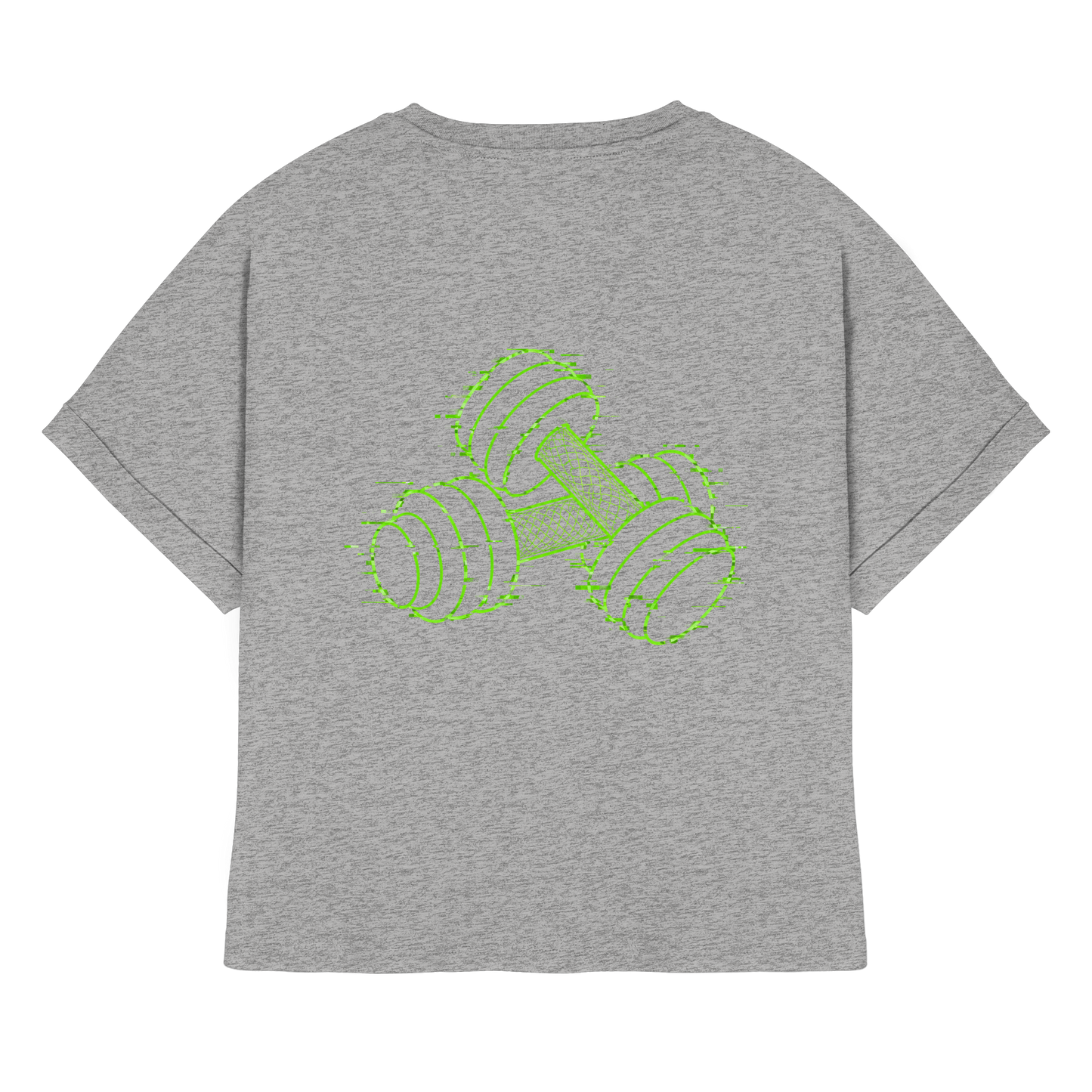 Lift-G - Womens Organic Rolled Sleeves T-Shirt