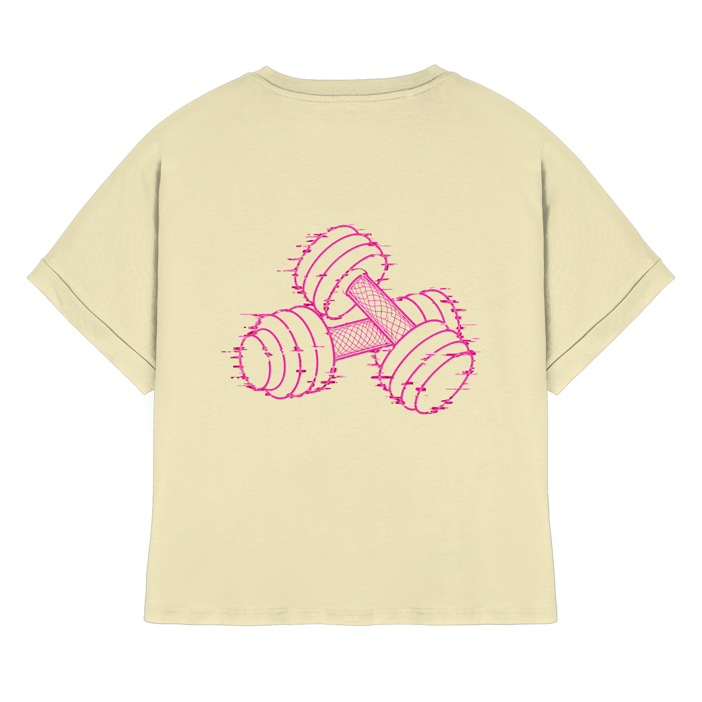 Lift-M - Womens Organic Rolled Sleeves T-Shirt