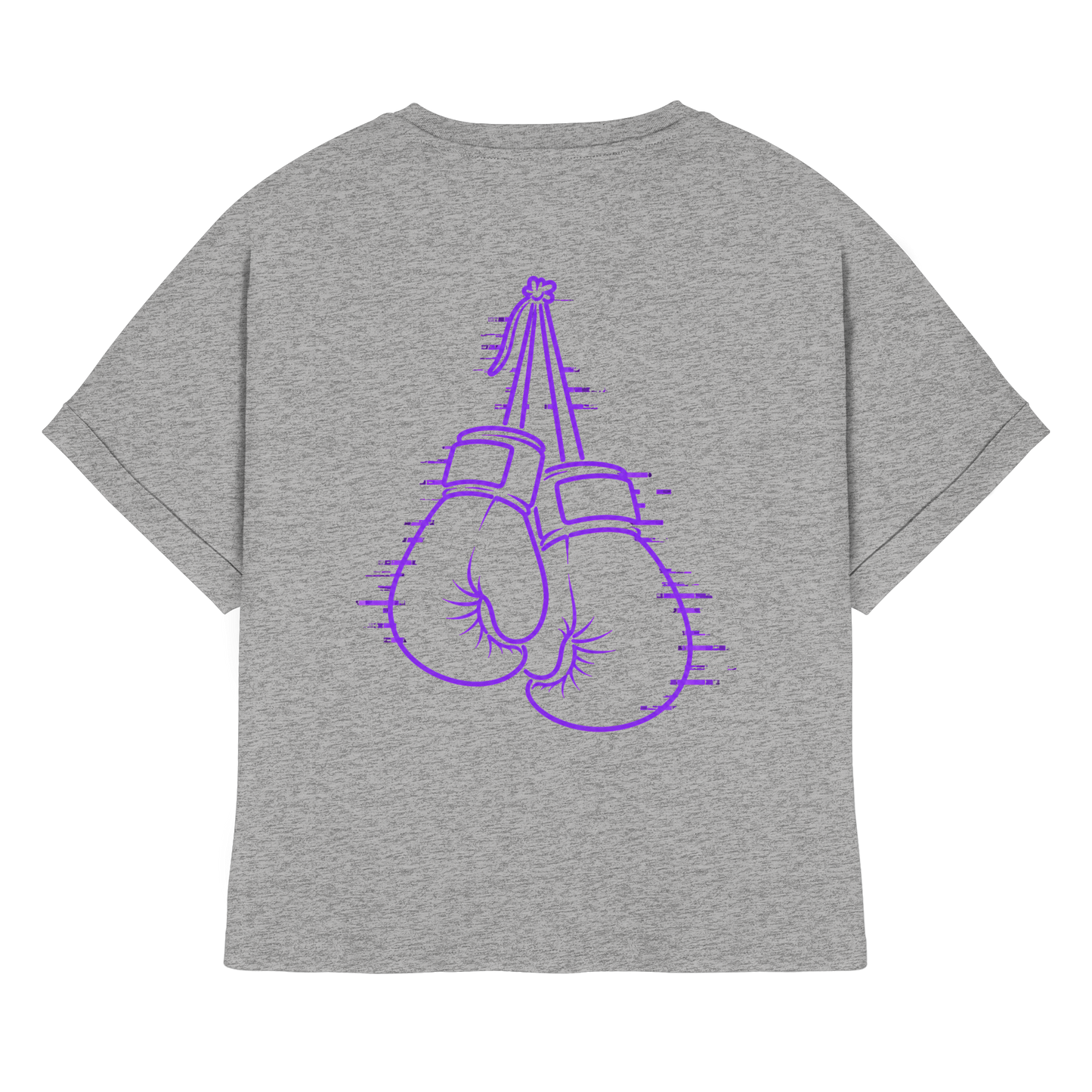Hit-L Kopie - Womens Organic Rolled Sleeves T-Shirt