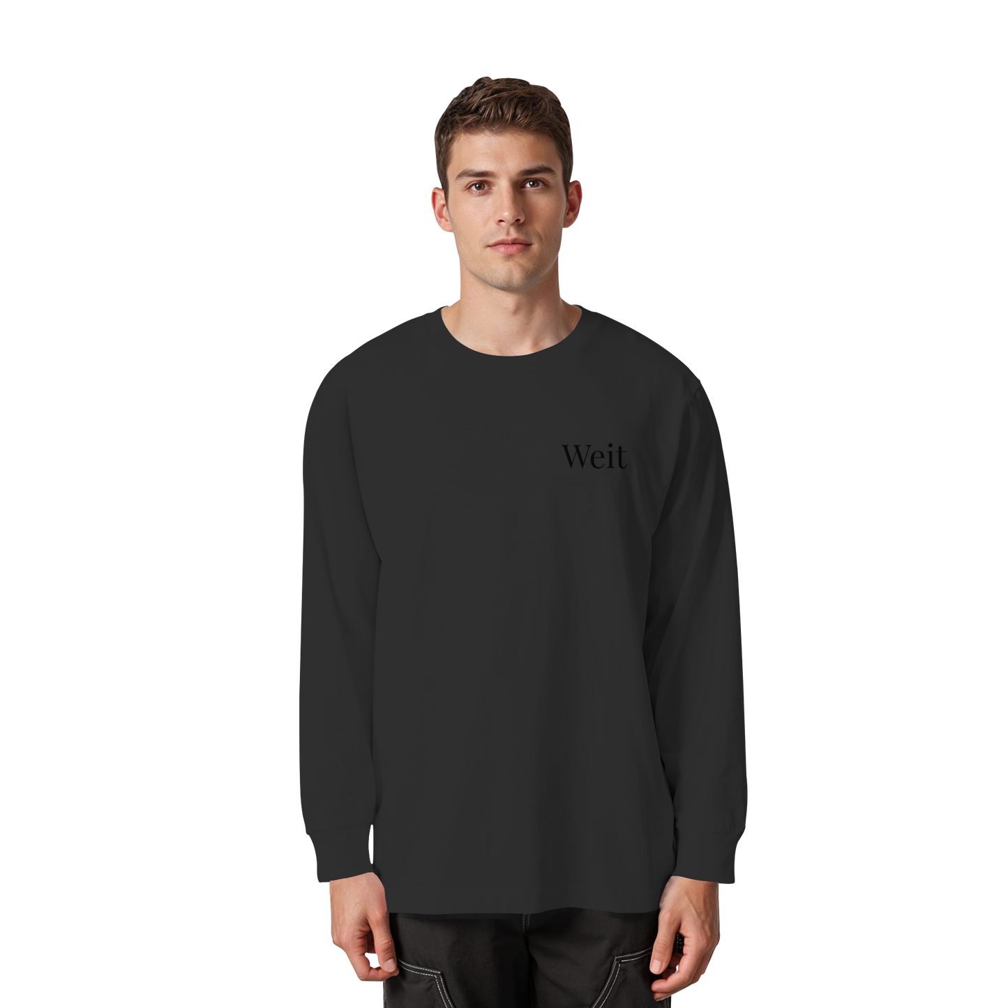 Weit - Organic Heavy Oversized Longsleeve T-Shirt