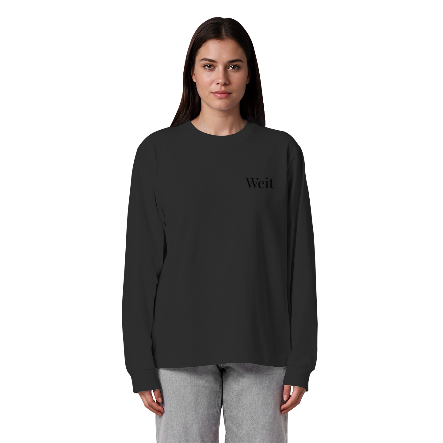 Weit - Organic Heavy Oversized Longsleeve T-Shirt