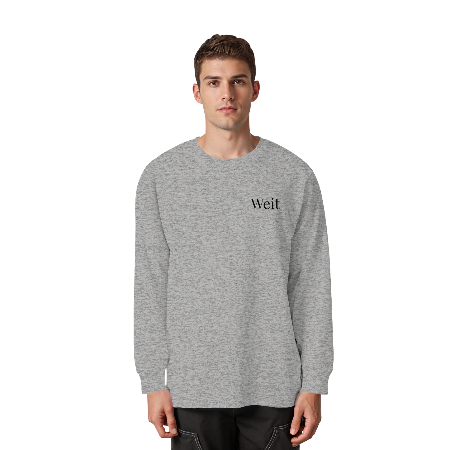 Weit - Organic Heavy Oversized Longsleeve T-Shirt