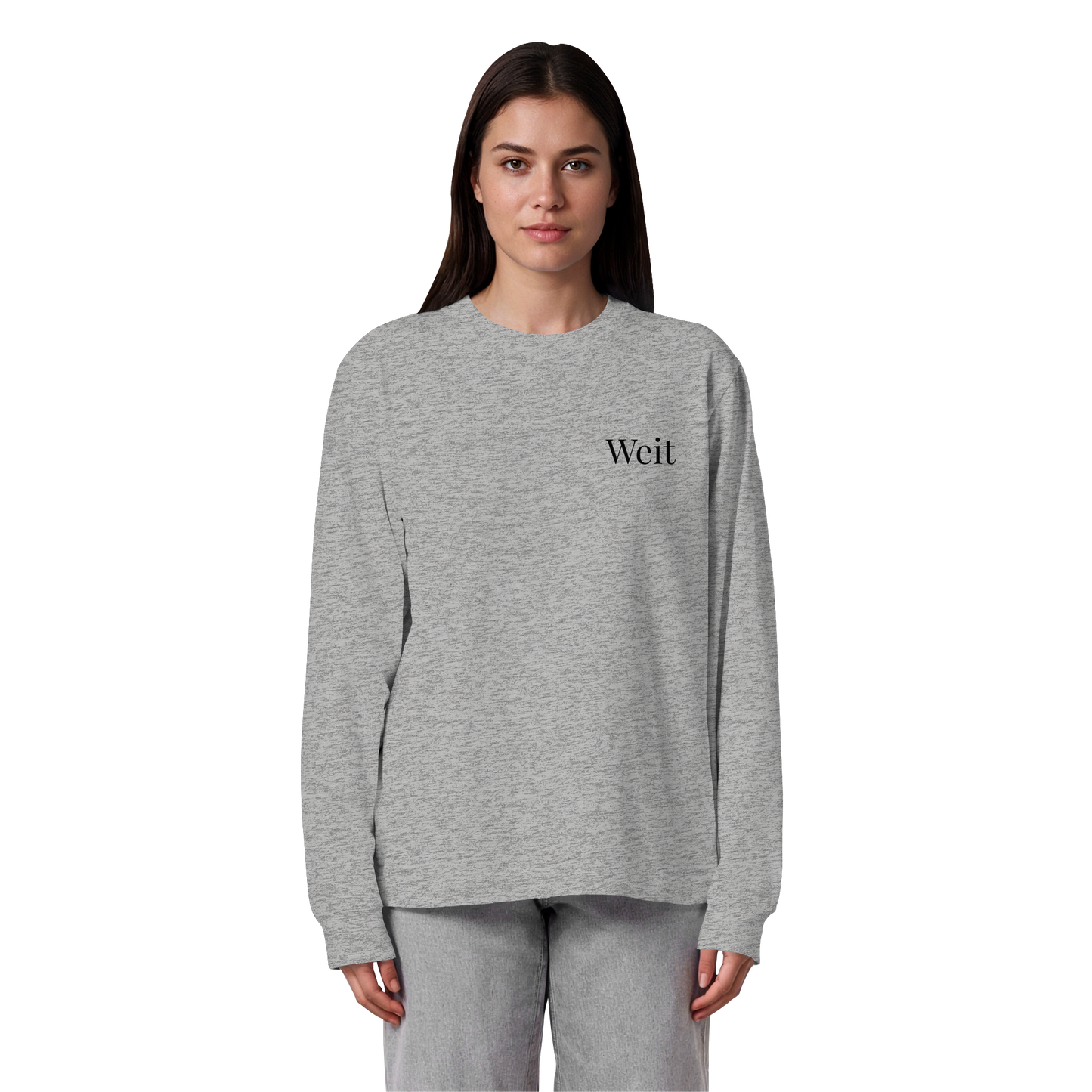 Weit - Organic Heavy Oversized Longsleeve T-Shirt